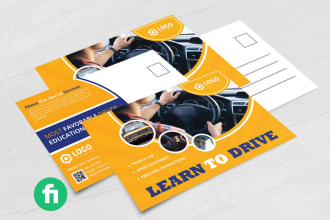 design postcard, food flyer, digital flyer, handout, marketing flyer, club flyer