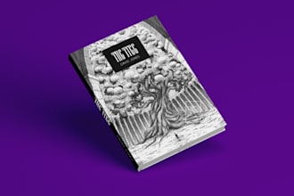 create a custom book illustration