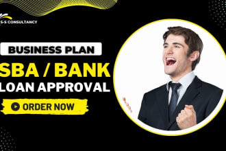 write an investor ready business plan and grant proposal for sba loan