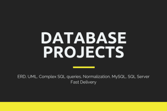 do sql queries, database assignment, database design, erd, use case