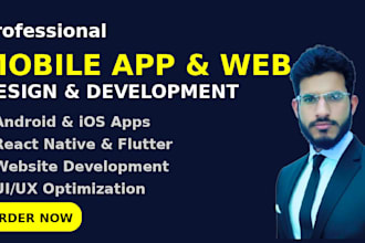 expert flutter developer and custom android and IOS app