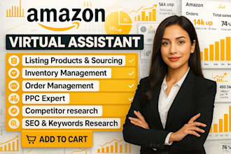 be your amazon fba virtual assistant, PPC expert, listing optimization VA