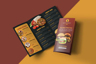do modern restaurant menu design, menu board, digital menu, food flyer design
