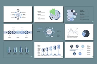 do powerpoint slides redesign, pitch deck design, keynote or canva presentation