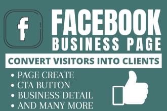 create impressive facebook business and profile page