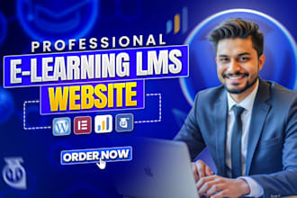 develop lms website tutor lms learndash elearning website