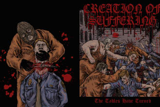 draw gore artwork for your death metal band