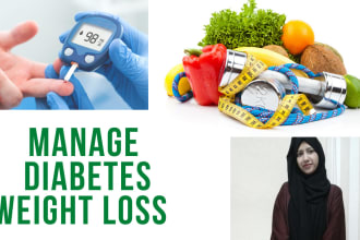 be your nutritionist and  manage your blood sugar