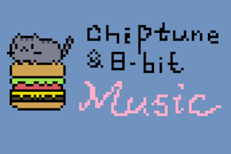 create a 8bit or keygen or chiptune music for your game or video