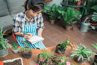 write informative articles for your gardening blog