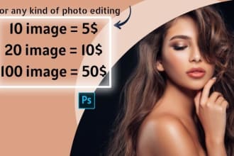 do photoshop editing, instagram, lightroom photo editing
