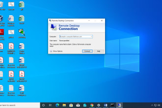 configure rdp and vnc for your home or office PC