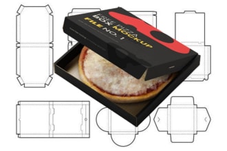 create premuim pizza box and all types of pizza box