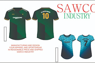 manufacture sublimation sportswear, uniform with customization
