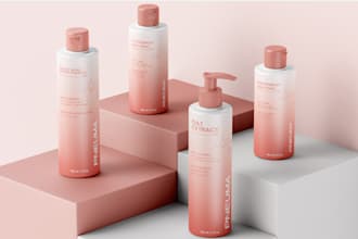 do label design, products package, cosmetic package and box
