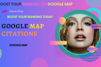 do 3000 google map i will put a logo every 1 pin