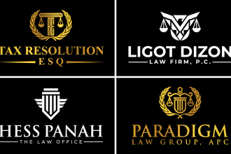 create a law firm attorney lawyer legal or law office  logo