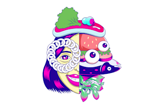 create illustration with handrawn style