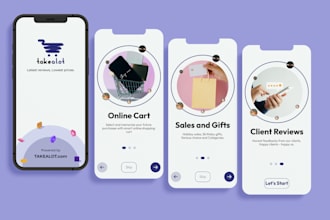 do unique splash and onboarding screen designs for your mobile app