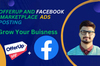 post ads on offerup and facebook marketplace