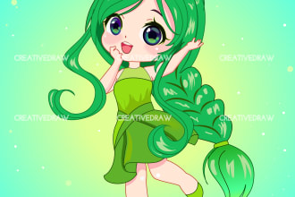draw you as an anime or chibi character