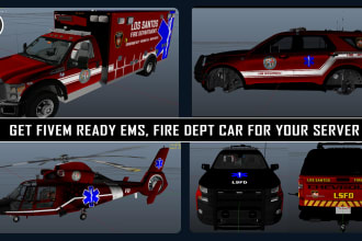 give you ems pack for your fivem server