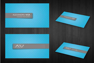 create a PROFESSIONAL Business Card Design