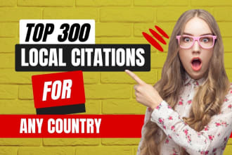 local SEO and business listing services local citations and directories