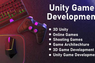do 3d unity game development, multiplayer, and online games