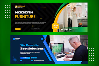 design web banner, ads, cover, post and facbook cover