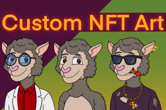 create unique and profitable nft art collection for you