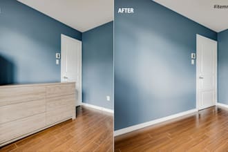 do realistic item removal for your real estate photos
