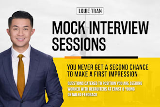 help your career with coaching and mock interviews