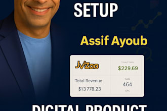 launch your 5 digital products as an expert on jvzoo, warriorplus and muncheye