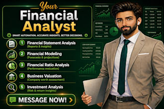do financial analysis, modeling, and valuation