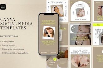 design canva templates for social media
