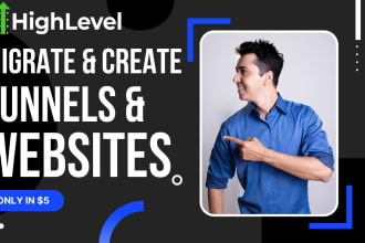 do migrate gohighlevel ghl and clickfunnels websites