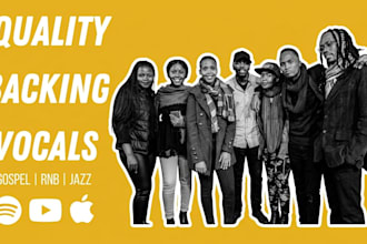 record professional gospel choir and background vocals