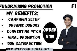 crowdfunding campaign promotion kickstarter gofundme fundraising
