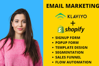 setup klaviyo email marketing, klaviyo email flows