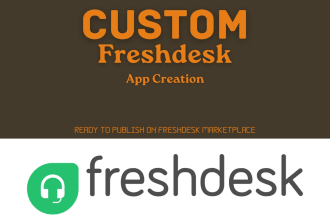 create custom freshdesk app