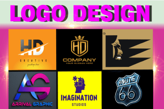 design professional versatile minimalist and functional logo for you brand