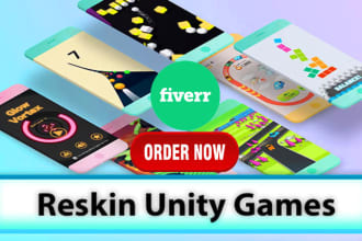 professionally reskin unity games