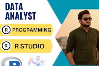 do r coding,r programming, rstudio and python projects