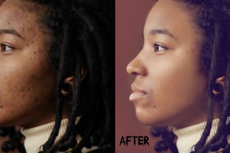 do professional high end photo editing and retouching