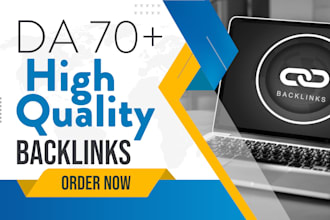 create high quality backlinks da 70 white hat drip feed
