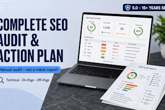 create a complete SEO audit and action plan