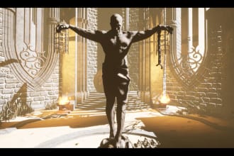 3d design level for games and animations