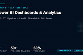build power bi dashboards with dax etl and jira sharepoint integration