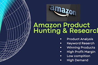 do amazon product research and product hunting